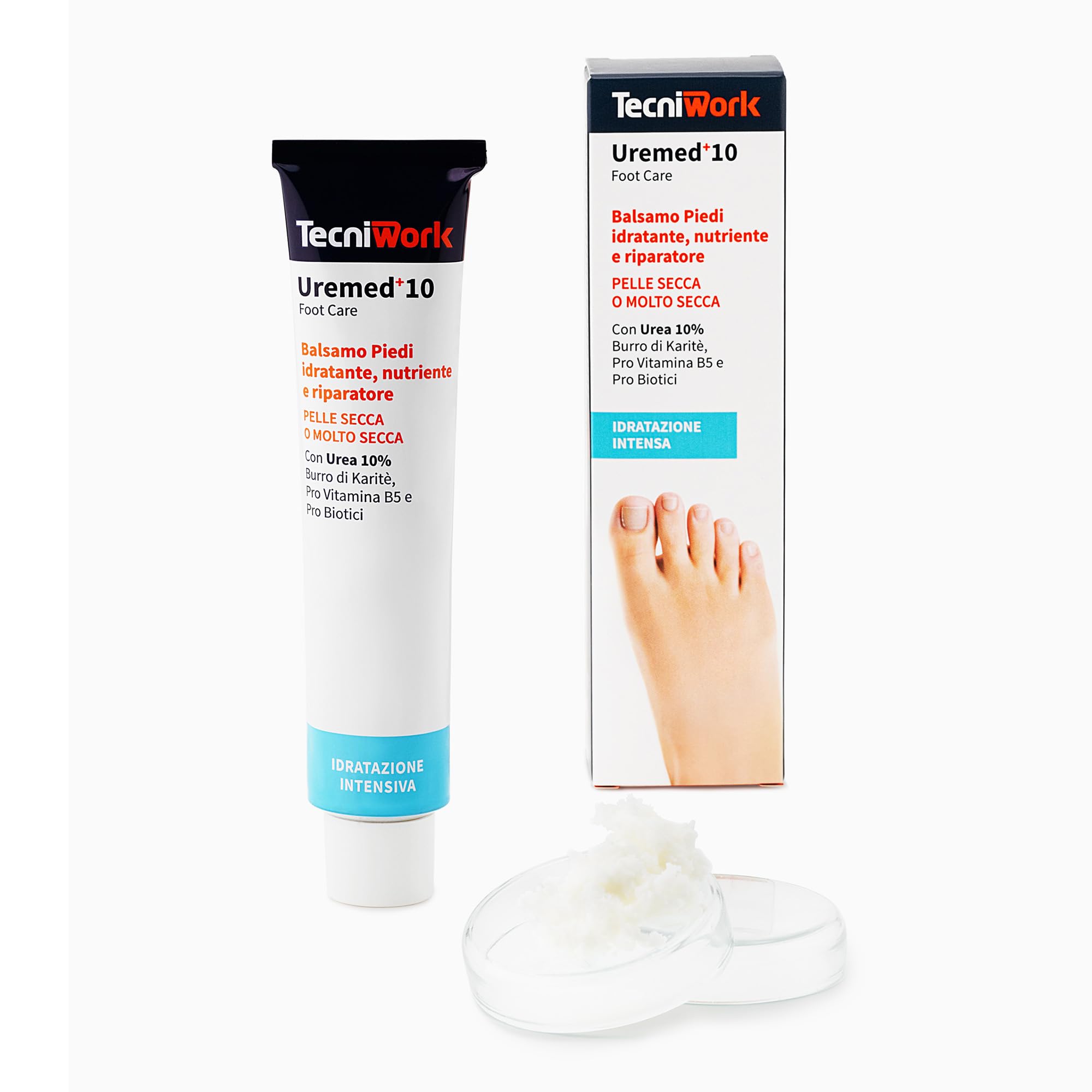 Uremed +10 - balsamo piedi idratante e riparatore con 10% di urea 75 ml