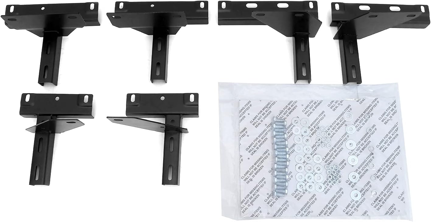 Spec-D Tuning Nerf Side Step Bar Running Board Silver Compatible with 2005-2016 Land Rover Discovery LR3 LR4