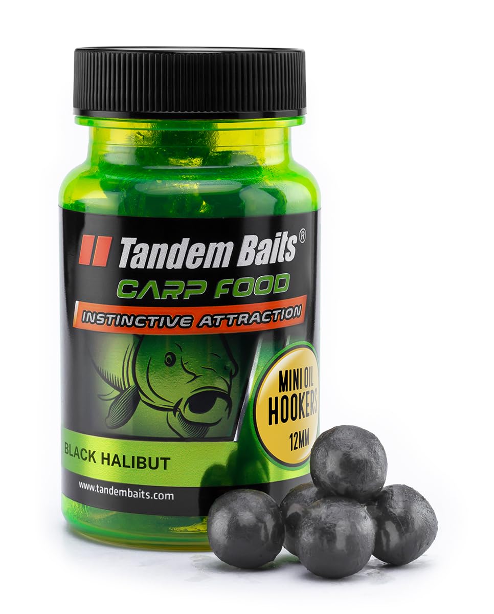 Tandem Baits Carp Food Mini Oil Hookers Japanese Octopus | Carp Hook Baits | Carp Fishing Without Effort | Bait for Big Fish Fishing | Carp Accessories for Professionals & Hobby Anglers 12 mm 50 g