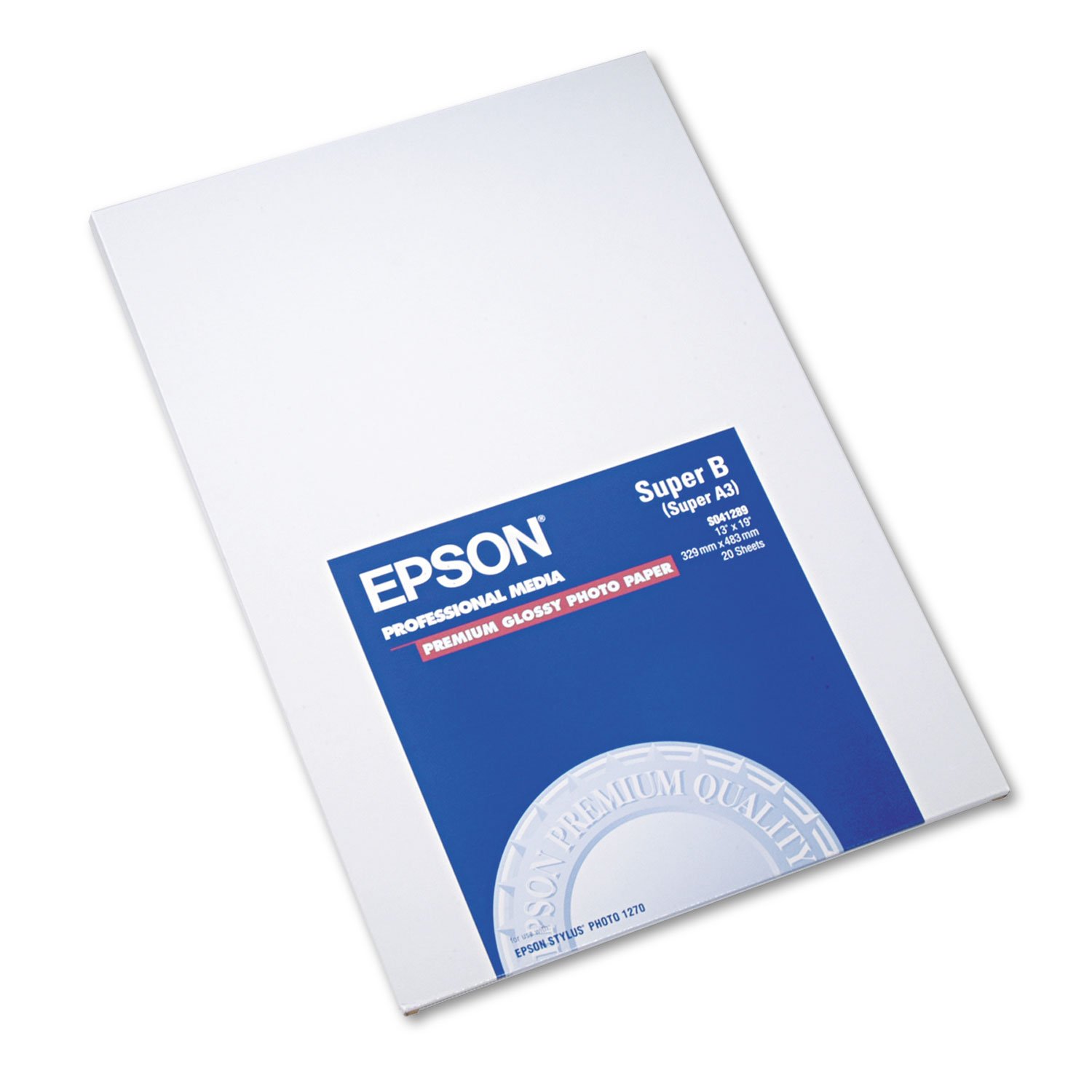 Amazon.com : Epson Premium Glossy Photo Paper, 13x19 Inches, 20