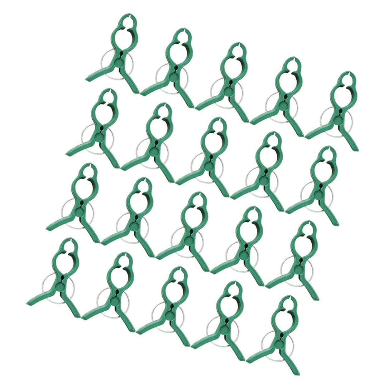 Sosoport 3 Sätze Gartenclips Für Pflanzenstützen Robuste Clips Zur Unterstützung Von Tomaten Gemüse Und Kletterpflanzen Einfache Handhabung Für Effektives Pflanzenwachstum 60 Stück * 3