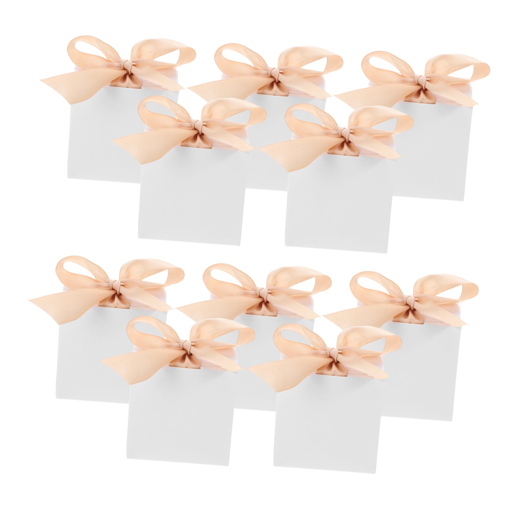 Kleiner Geschenkboxen im Europäischen Stil, 50 Satz mit Schleife aus Papier