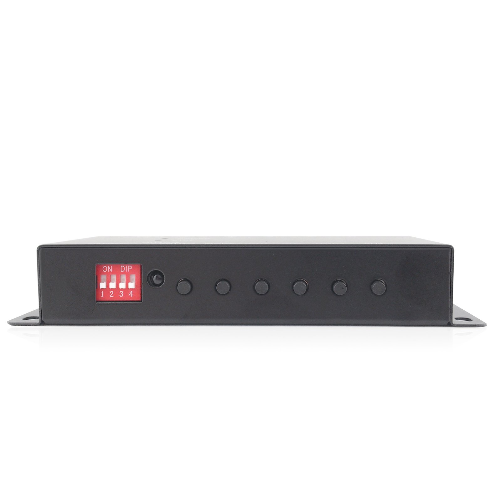 SaiDian 4-Wege Video-Splitter – Quad-Splitter Für Analoge Überwachungskameras, 4 Eingänge, 1 Ausgang, 5–15 V DC