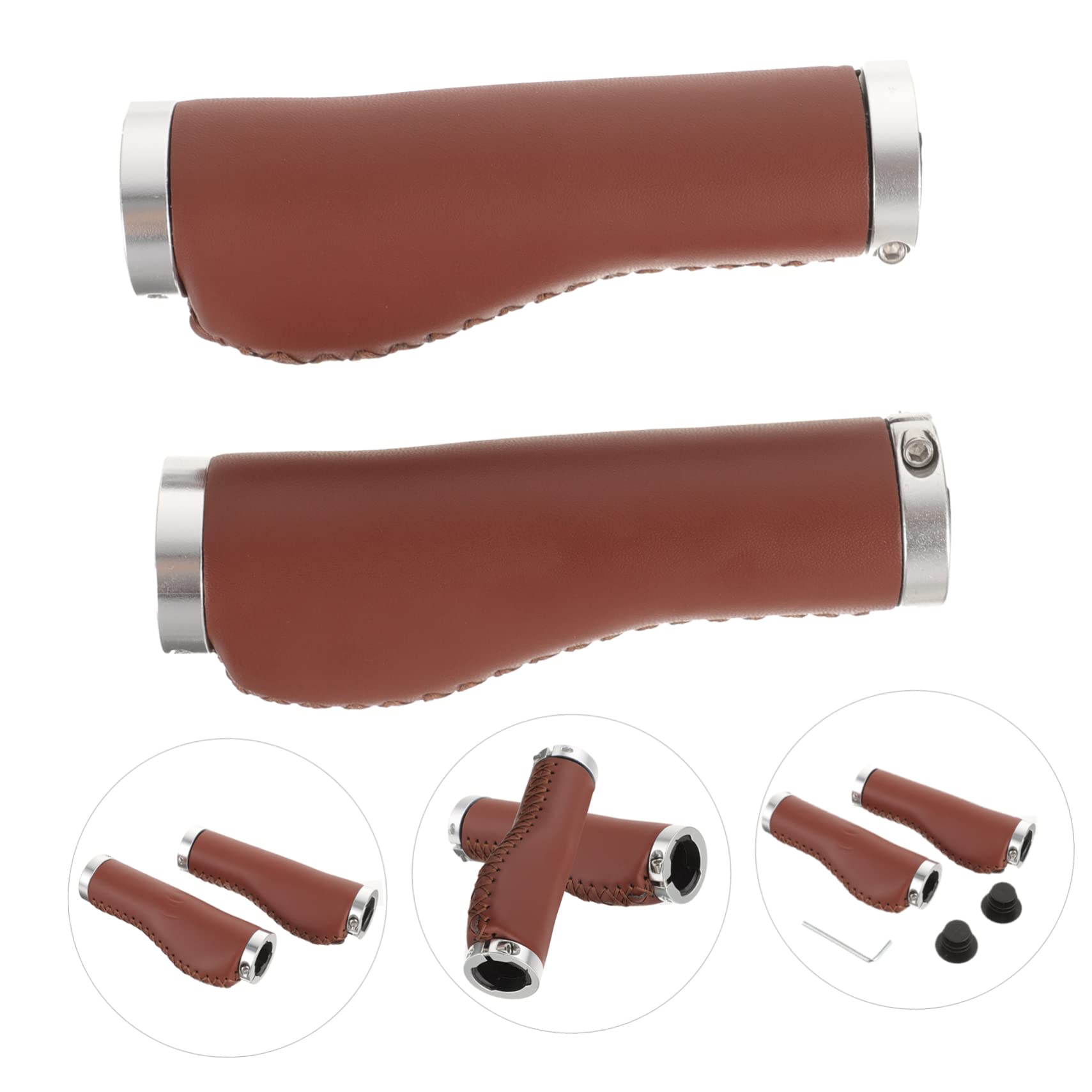 VANZACK 4pièces Poignées De Guidon De Vélo Antidérapantes pour Vélo De Montagne Accessoires Pratiques Et Confortables pour Cyclisme