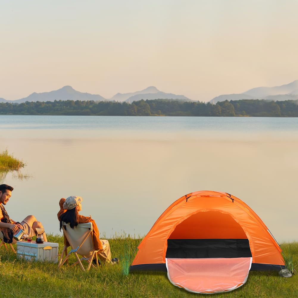 Joyzan Tenda Campeggio A Cupola E Tunnel | 2 Camere Impermeabile E Antivento | Leggera E Facile Da Montare Per Famiglie