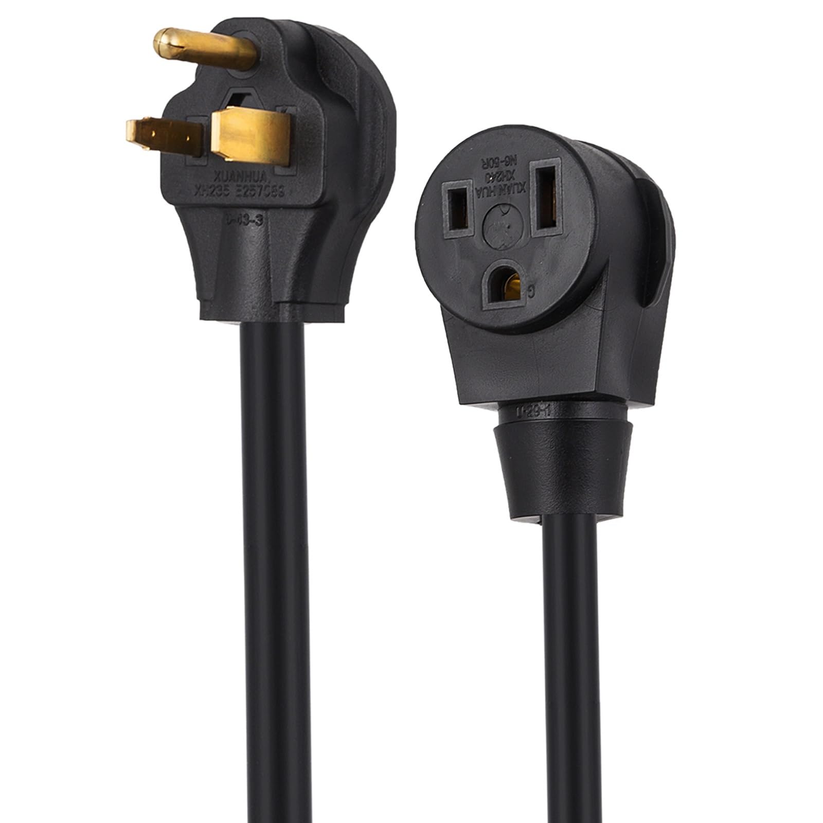 Generator-Sockel-Verlängerungskabel, Netzkabel, 15 m, 250 V, 50 A, robust, 10/3 Schweißgerät, MIG, Wig, Plasma, STW-Jacke, wasserdicht
