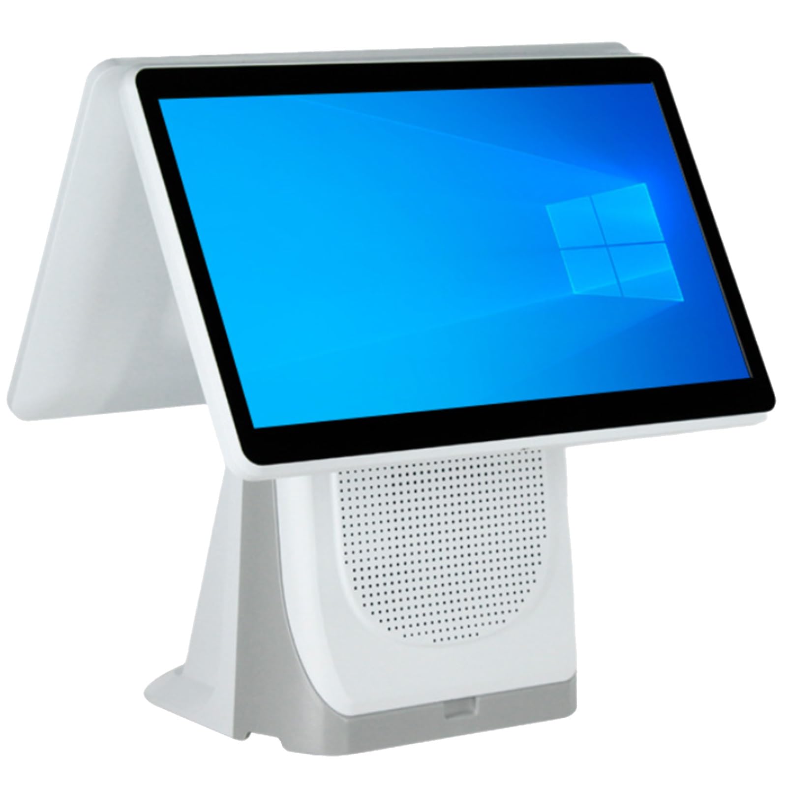 Registratore di Cassa Touch Screen Intelligente all-in-One,15.6 Pollici LCD Registratore di Cassa Touchscreen, Sistema POS al Dettaglio, Monitor Touch Screen per Ristorante, Bar, Caffè
