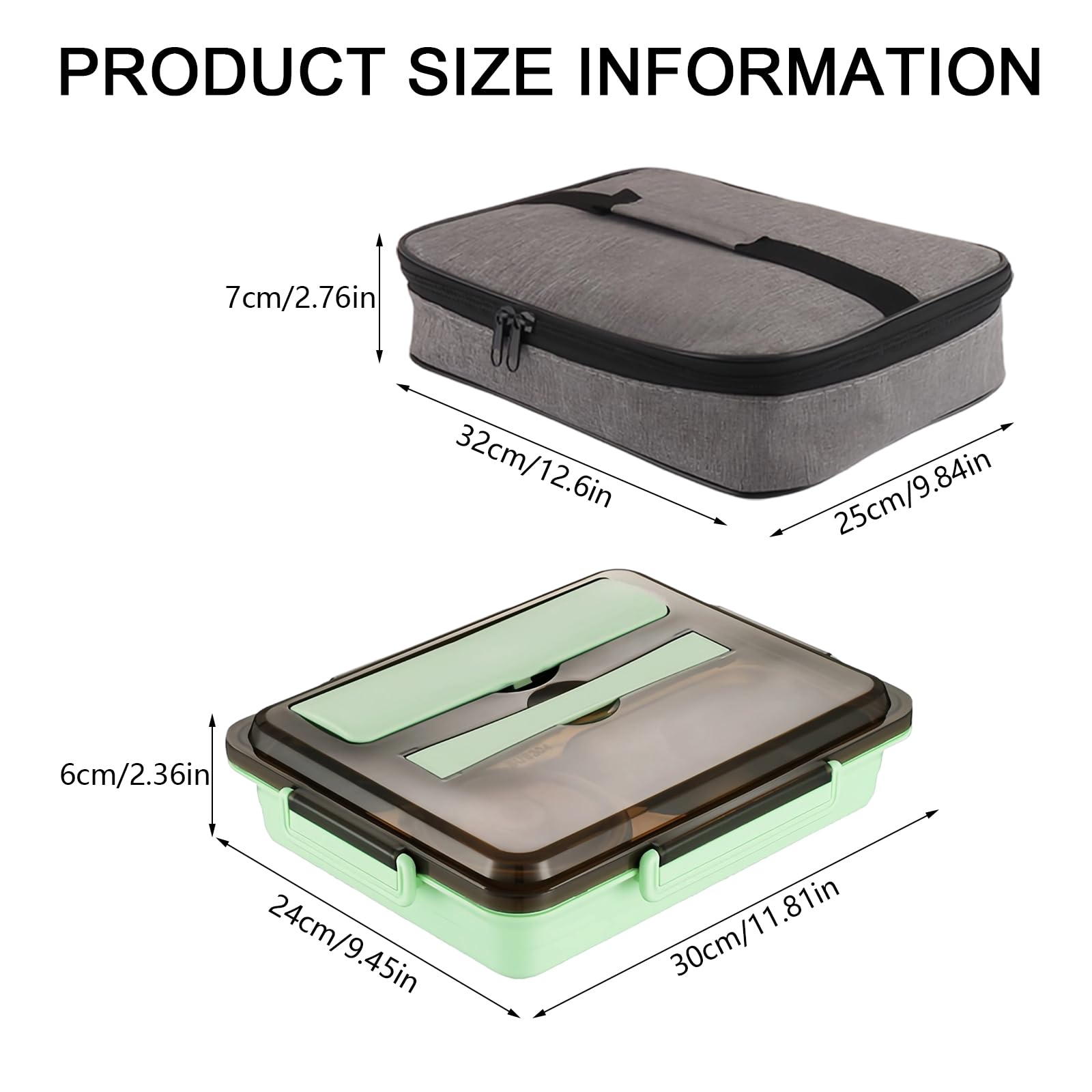 AYGCI Lunch Box Inox Avec Compartiment Amovible Bento Box En Métal Boite Repas Pour D'enfants Adultes Lunch Box Avec Compartiment Pour L'école, Pique Nique, Bureau, Adultes,Micro Ondes (1000 Ml