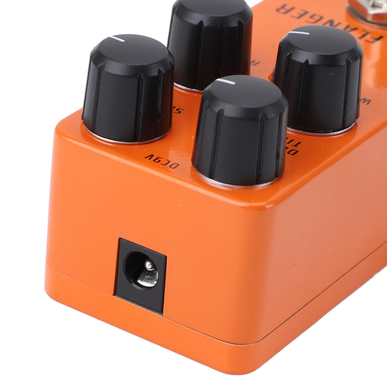 Pedale Flanger Analogico, True Bypass del Segnale Puro, Riduzione del Rumore, Luce per Basso Elettrico. Mini Pedale in Lega di Alluminio Effetti Diversi, Gamma di velocità 0,4