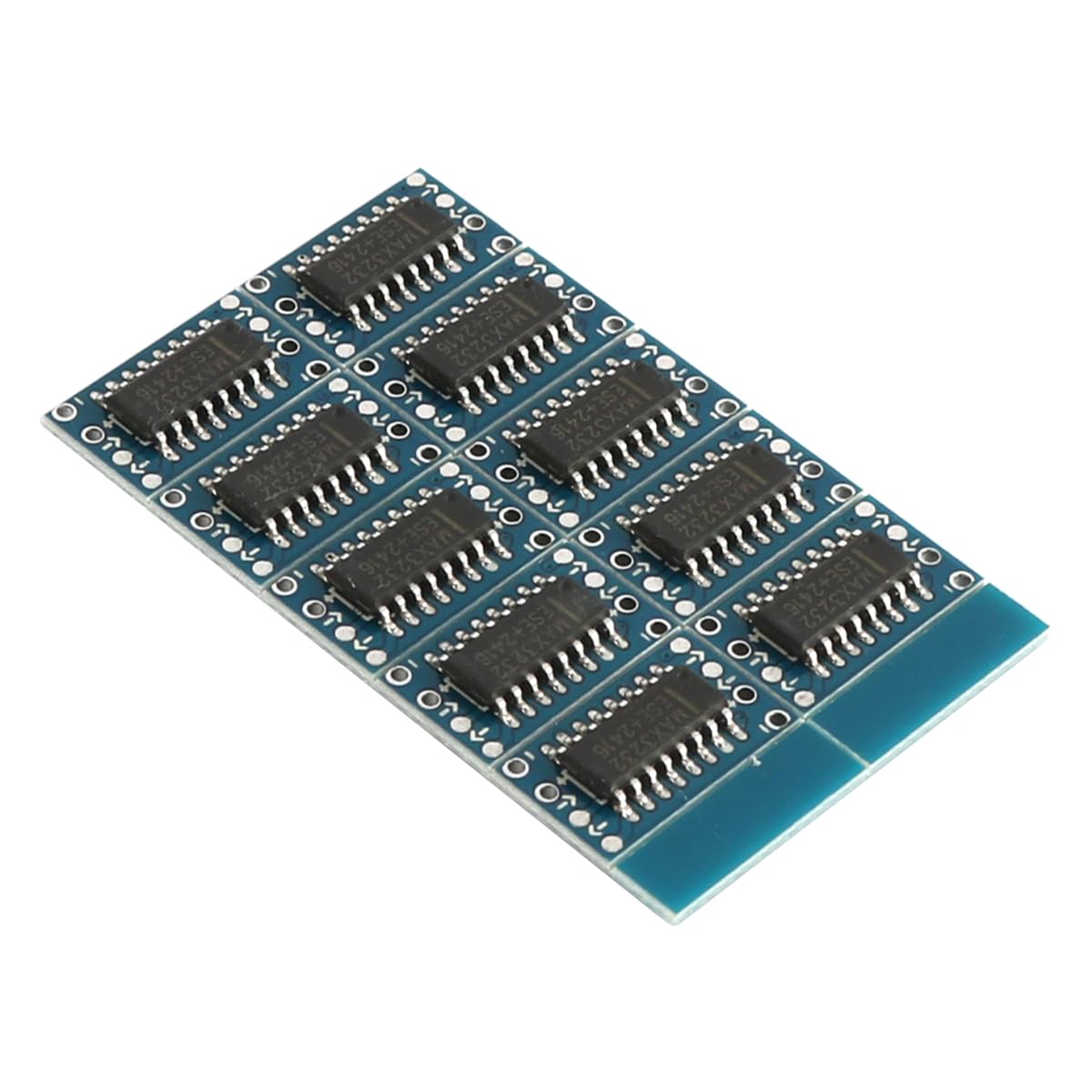 10 Pezzi Mini RS232 a Ttl MAX3232 Scheda convertitore di Livello Scheda convertitore seriale Intervallo di Tensione 3V a 5V per progetti di microcontrollori e Comunicazione seriale
