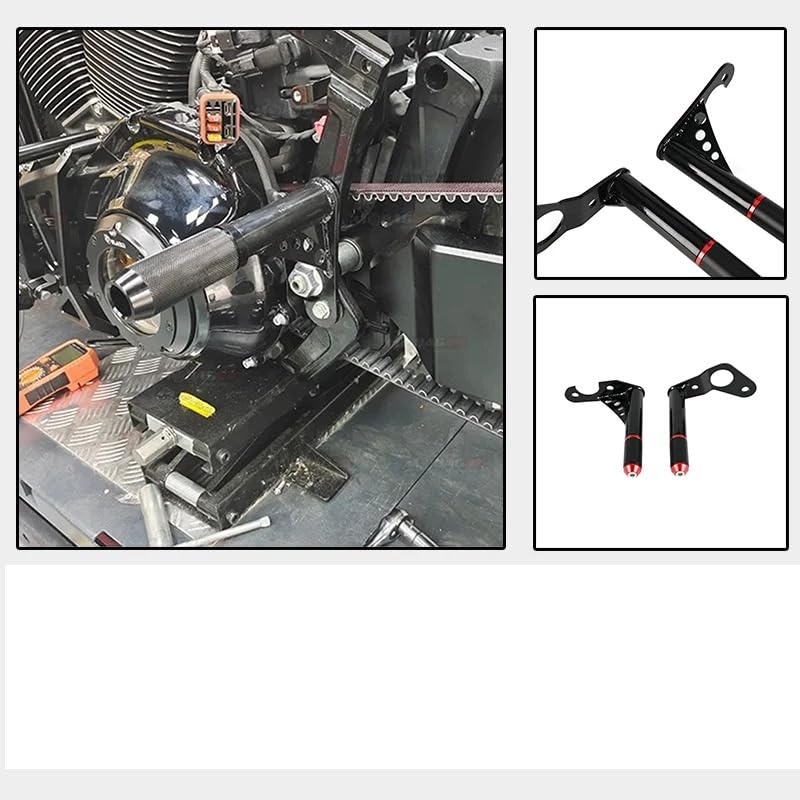 Pare-choc arrière pour moto Softail protection moteur contre les chocs - 3