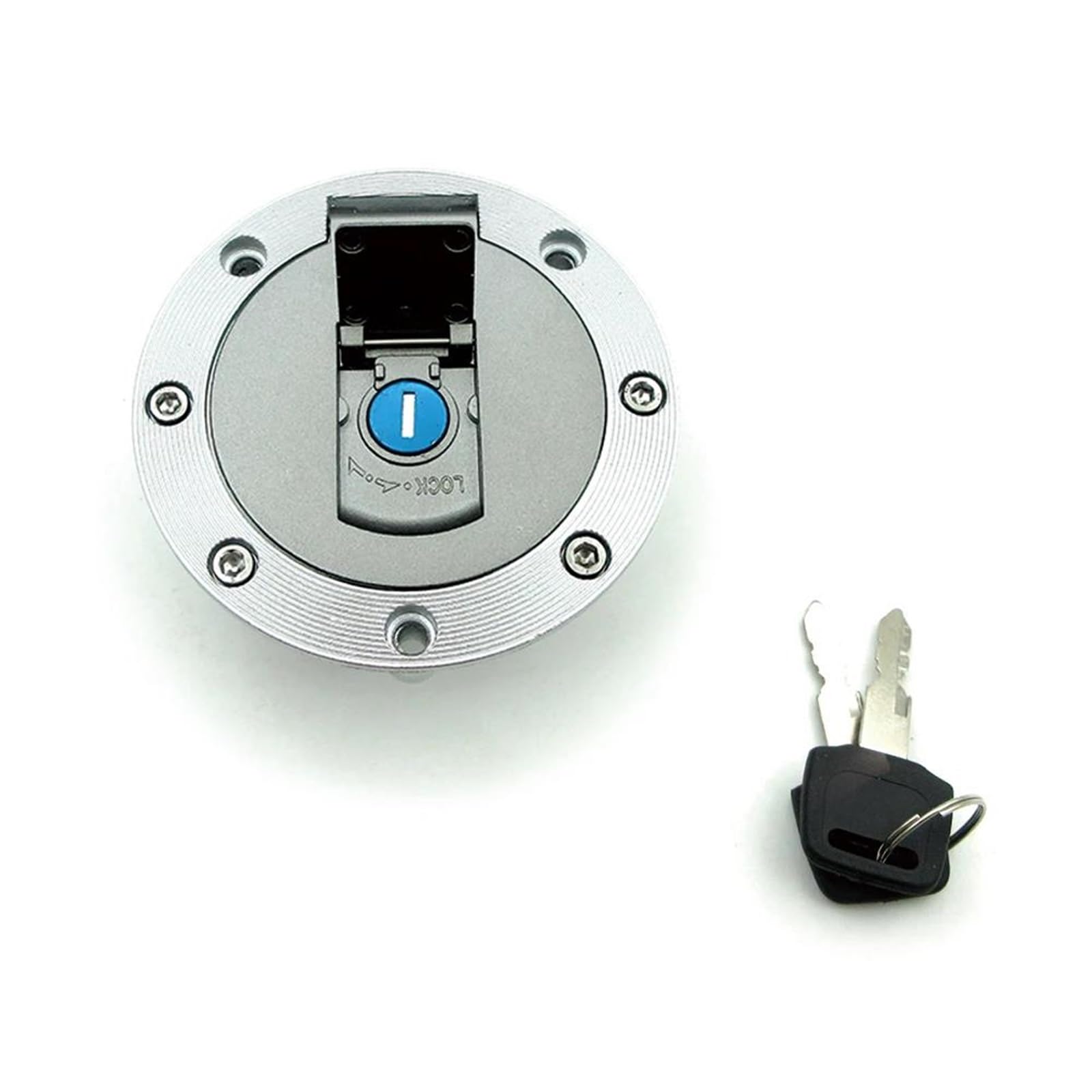 Bouchon réservoir essence avec clé Yamaha TZR125 TZM150 TDM850 serrure moto