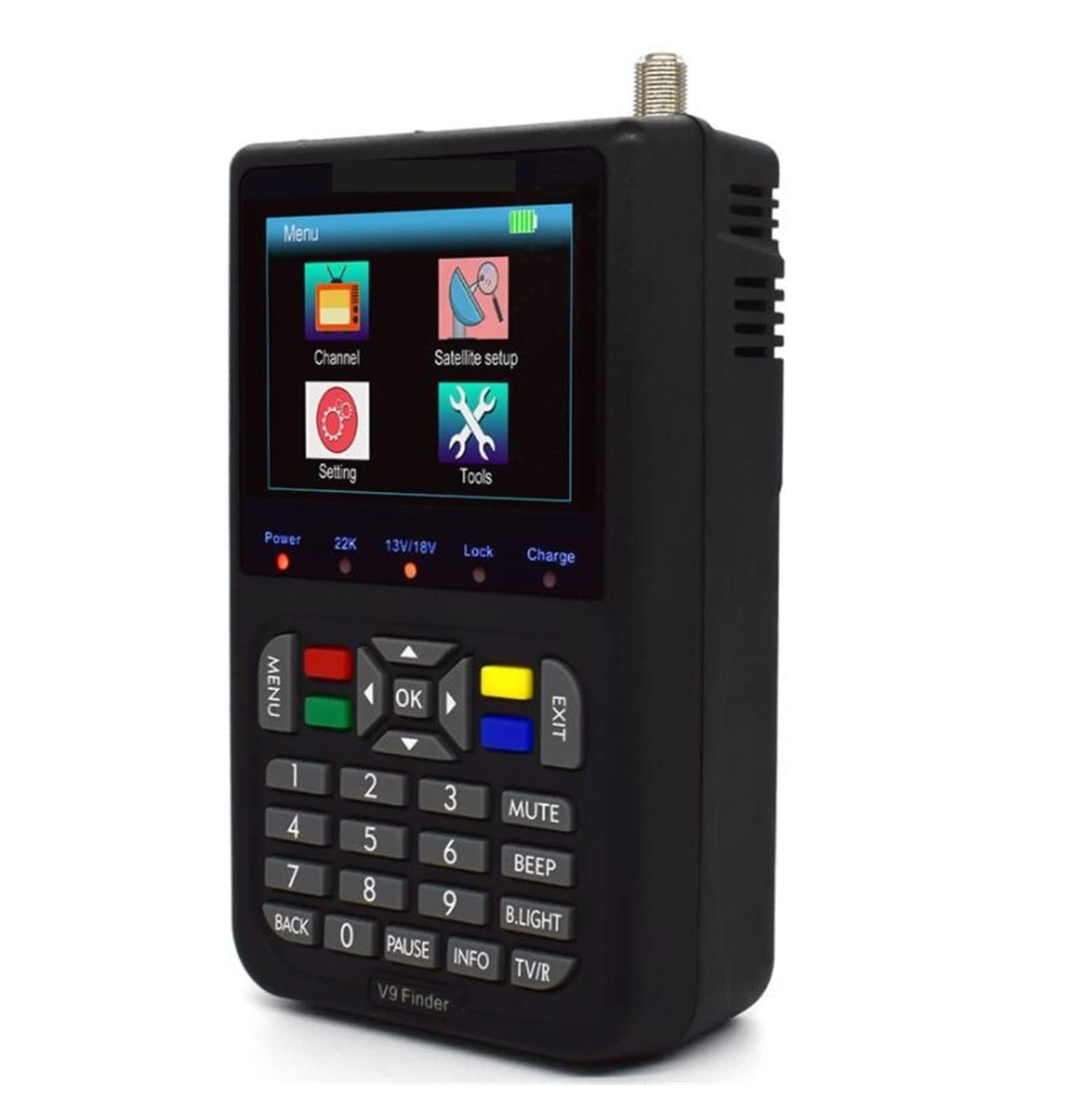 V9 Finder H.265 résoudre problème réception satellite avec ce pointeur LCD