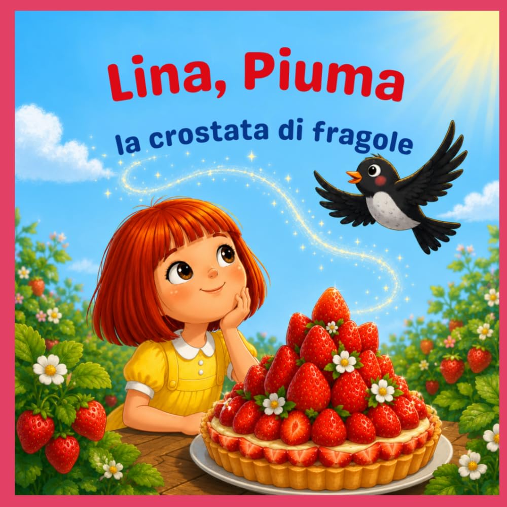 Lina, Piuma e la crostata di fragole (Lina e Piuma, le avventure di una bambina e del suo merlo)