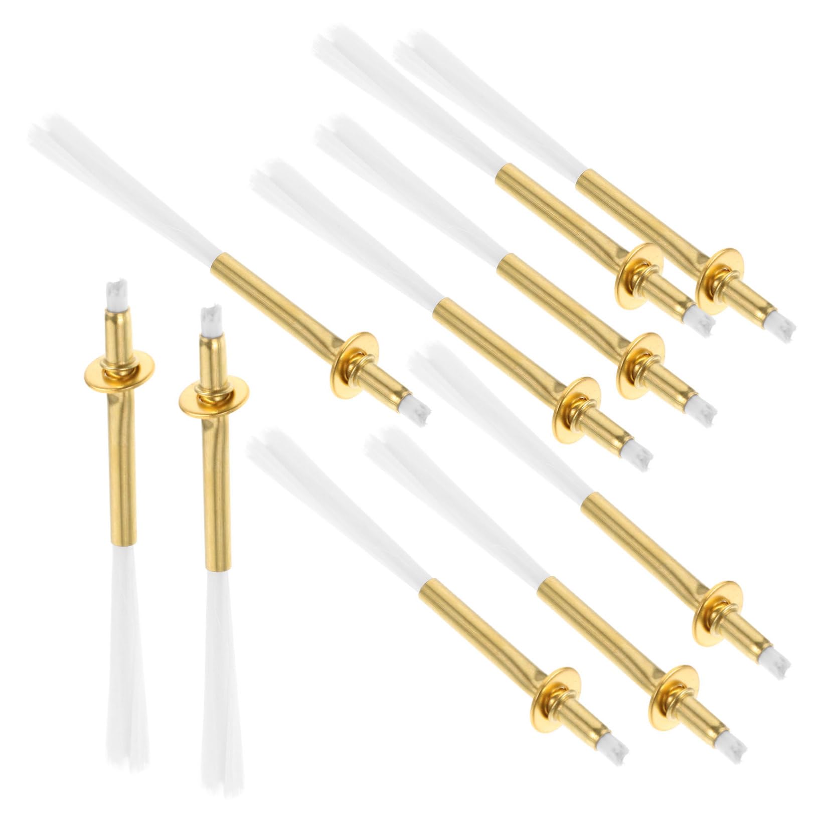 DIYEAH 10pcs Oil Lamp Wicks Replacement for Kerosene Lanterns DIY Projects and Alcohol Burners Efficient Saturation Smooth Burning Compatible Various Holders