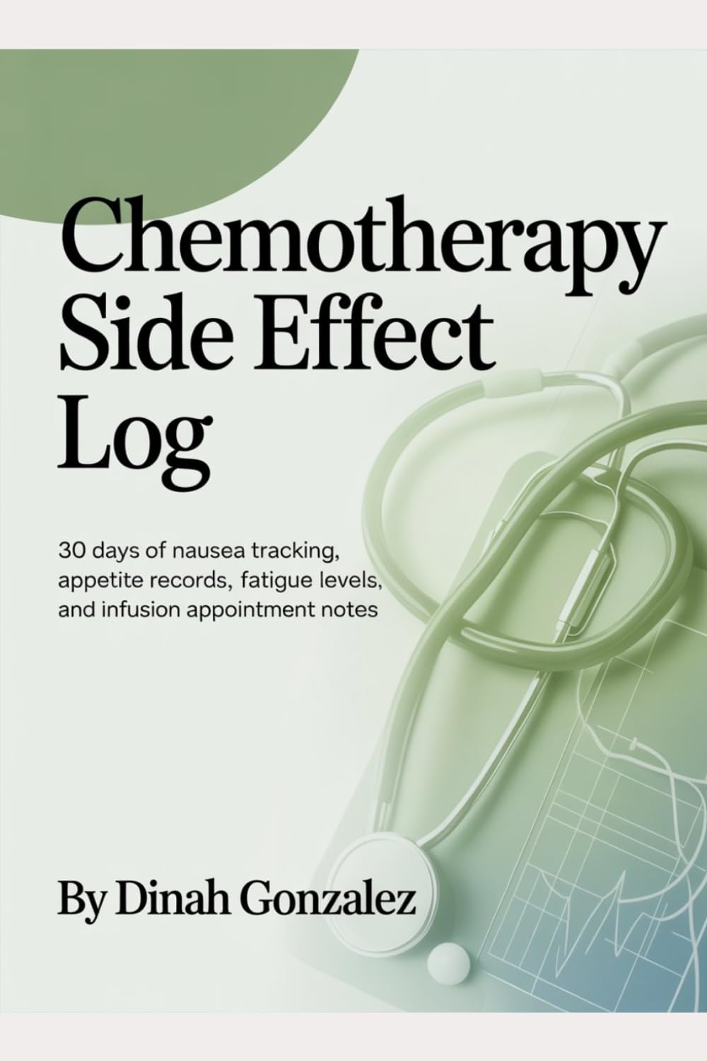 CHEMOTHERAPY SIDE EFFECT LOG: 30 Days of Nausea Tracking, Appetite Records, Fatigue Levels, and Infusion Appointment Notes