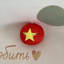 7.9-inch, 3.9-inch Polish Balls, Country Balls, Czech Republic, Japan, Ukraine, United States, Mexico, China, National Flag, Plush Toy Country Balls, Interior Decoration, Vietnam