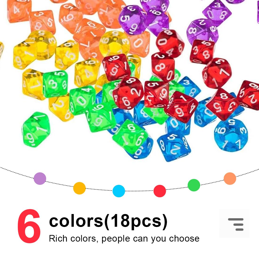 Jouets et jeux 30 Pièces D20 Dés De Jeu Vingt Faces Meurent Pour RPG D & D Six C Jouets et jeux 30 Pièces D20 Dés De Jeu Vingt Faces Meurent Pour RPG D & D Six C