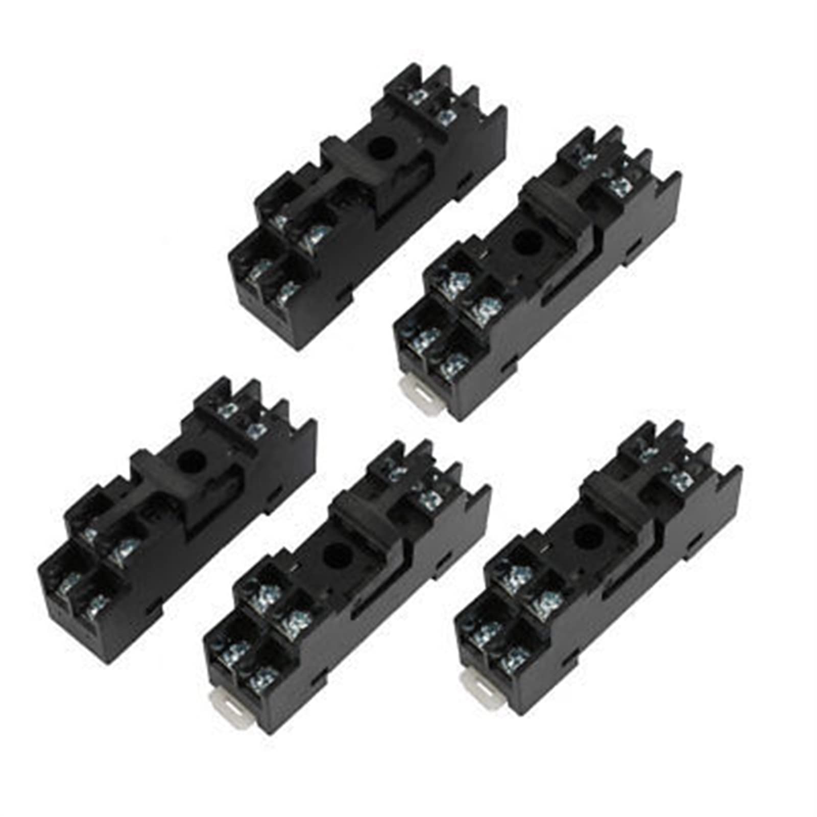 Socle de relais 8 pôles P2RF-08 pour fixation sur panneau et connexion stable
