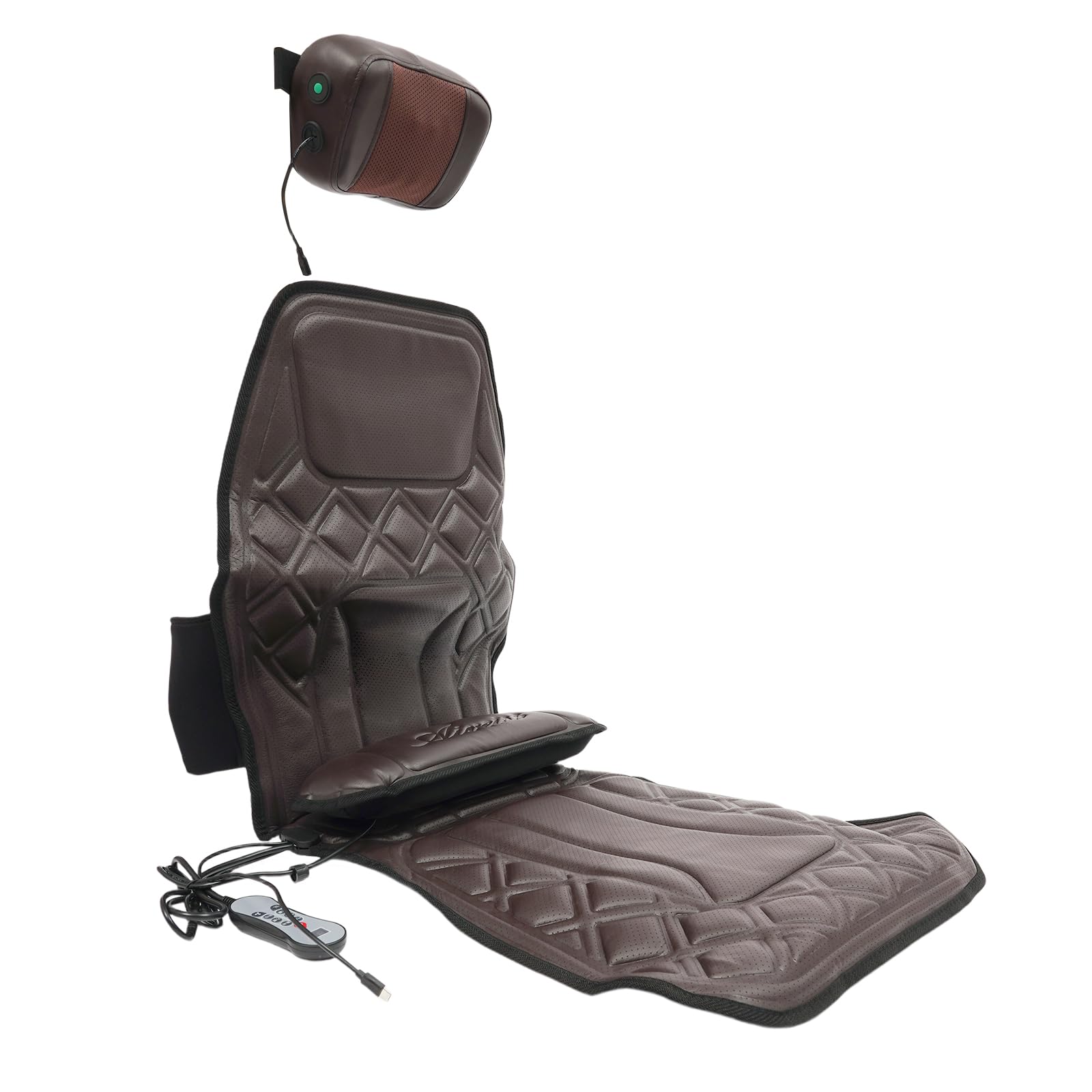 Cuscino massaggiante termico per auto e casa, funzioni Shiatsu