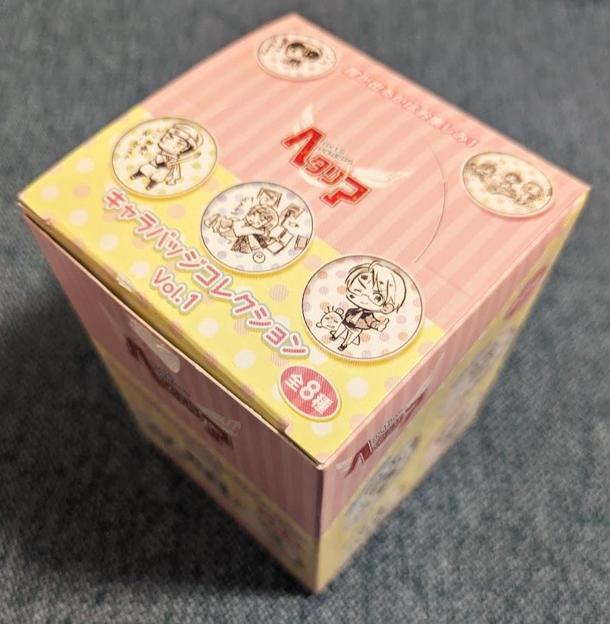 新品未使用品】ヘタリア キャラバッジコレクション vol1 BOX