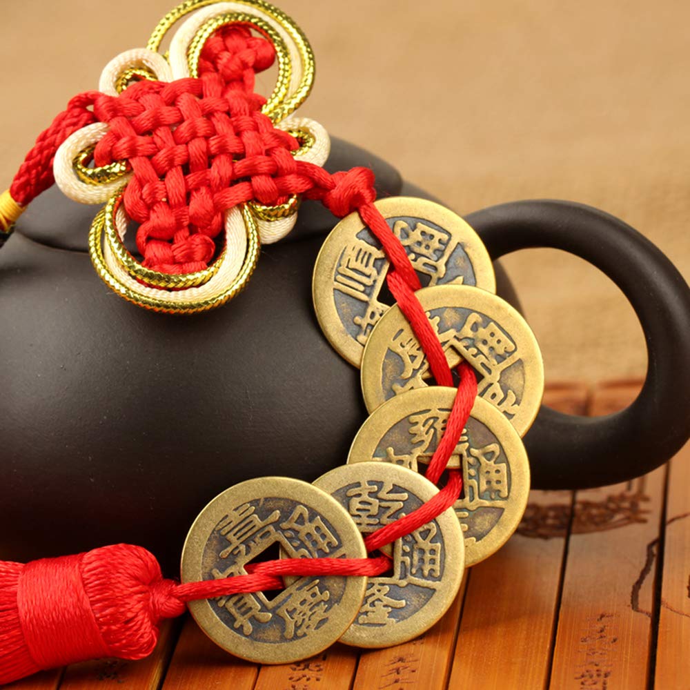 Amazon.co.jp: 五帝銭 五帝古銭 風水銭 風水古銭 金運銭 招財銭 開運銭