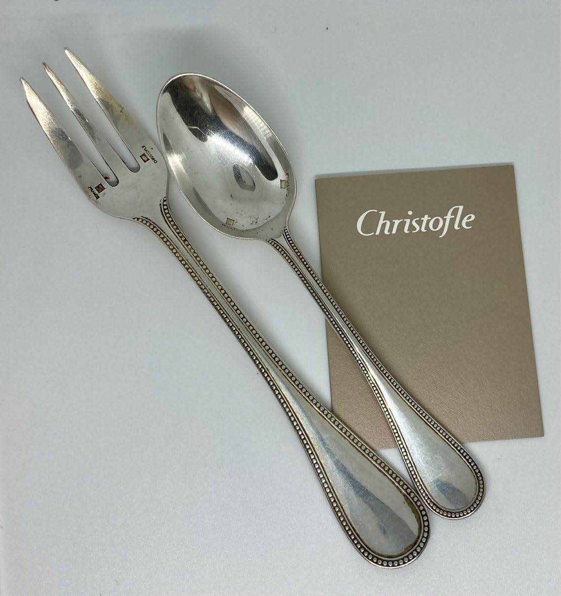 クリストフル マルメゾン ケーキフォーク コーヒースプーン 12点 クリストフル マルメゾン ケーキフォーク コーヒースプーン 12点