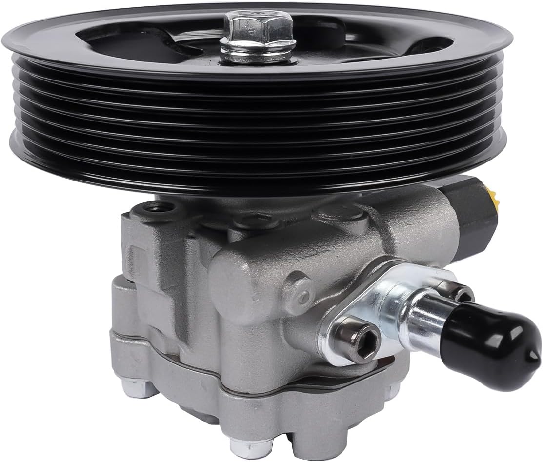 21-5366 Power Steering Pump with Pulley Replacement for Infiniti QX56 2004-2011 Nissan Armada 2005-2009 Pathfinder 2008-2010 Titan 2004-2010 5.6L 49110-7S000