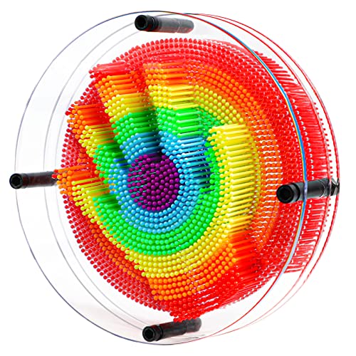 ENJSD 3D Pin Art Sensory Toys for Kids 5-7, Pin Art Board Impression Sensory Toys for Kids with Autism, Autism Gifts for Autistic Children Age 3, 4, 5, 6, 7, 8, 9, 10+ Years Old Boys Girls