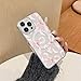 Benbabuwe Magnetic for iPhone 17 Case, Pink Bow Clear Case Compatible with MagSafe, Wireless Slim Ribbon Aesthetic Phone Cover Girly Shockproof Protective Cases for Women Girls