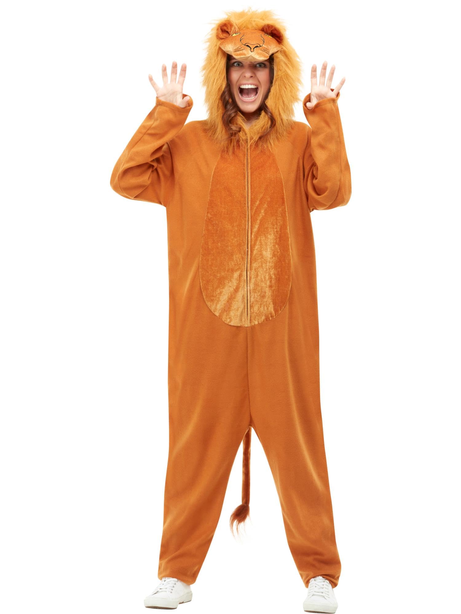 Smiffys Men's Brown Adults Lion Costume
