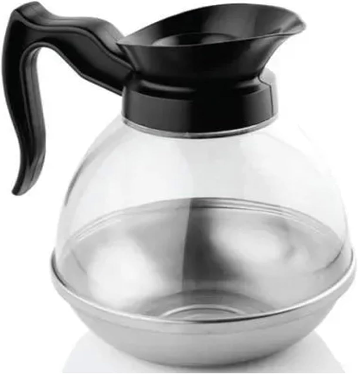 Prokitchen Coffee Carafe, Hot and Cold Jug with Ergonomic Handle, Glass Coffee Jug for Hot and Cold Beverages, Heat-Resistant Glass Pitcher for Coffee, Tea, and Chilled Drinks (1.7l)