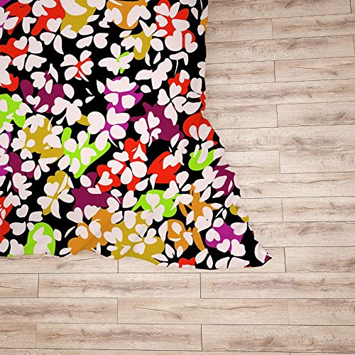 Parure de lit marguerites avec housse de couette en polyester durable