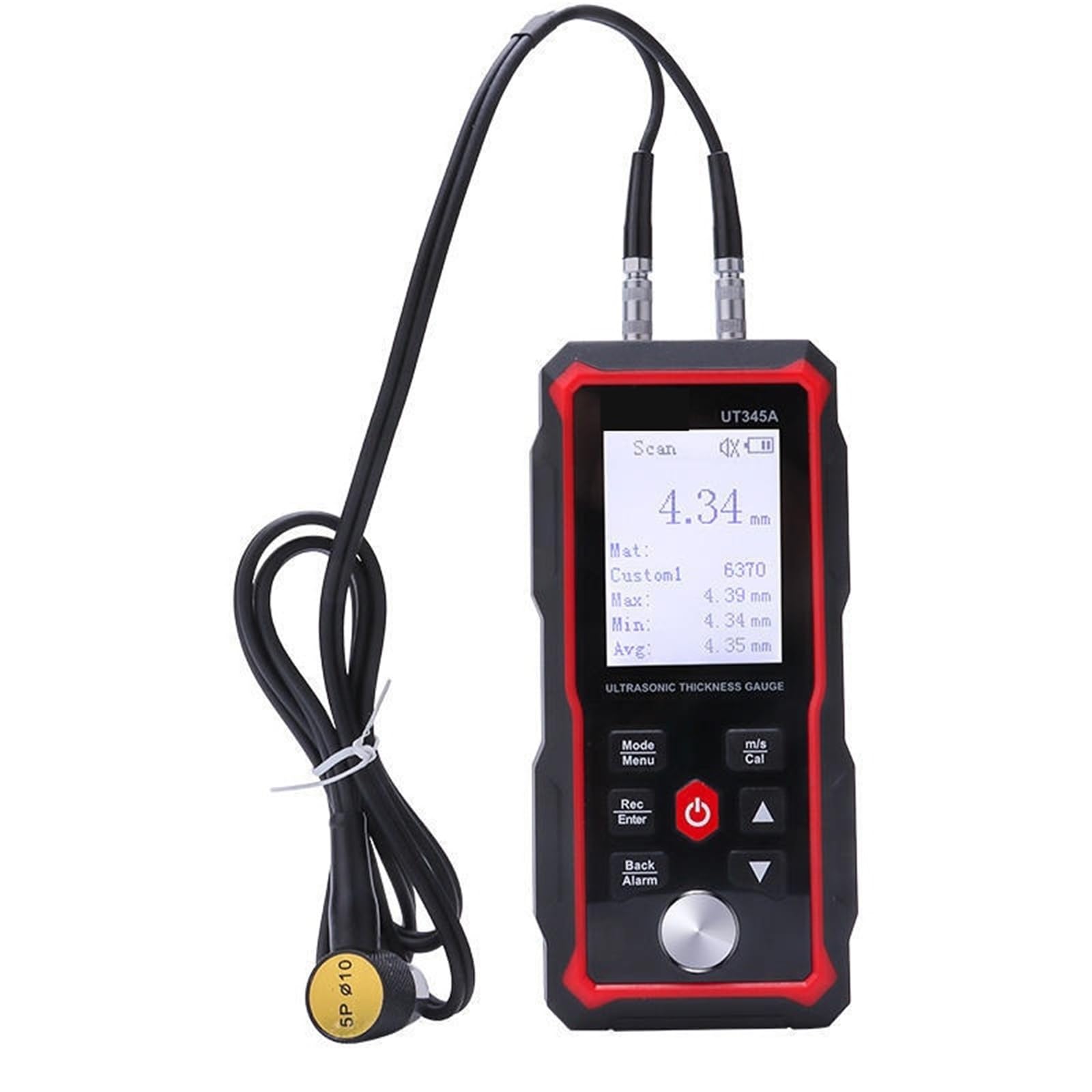 Thickness Gauge Ultrasonic Thickness Gauge Digital Measurement Range 1.00~300.00mm