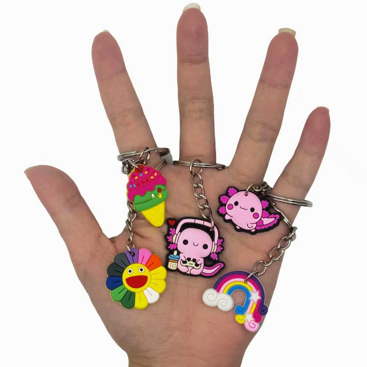 Amazon.com: Ella & Emma 30/50/100 Bulk Different Keychains, Mixed