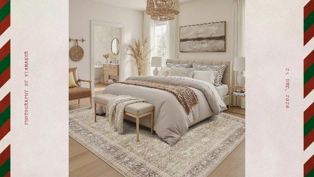 Amazon.com: DCX Gray 9x12 Rug, Kid & Pet Friendly with Rubber Back