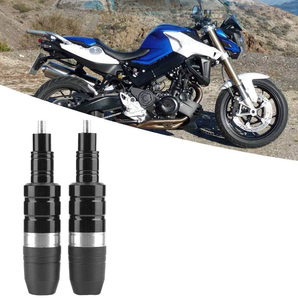 Topes Anticaida para Suzuki 8mm Universal Motocicleta Caída Protector Varilla Anti Choque Deslizamiento Protección del Motor Protección anticaída (Color : Púrpura)