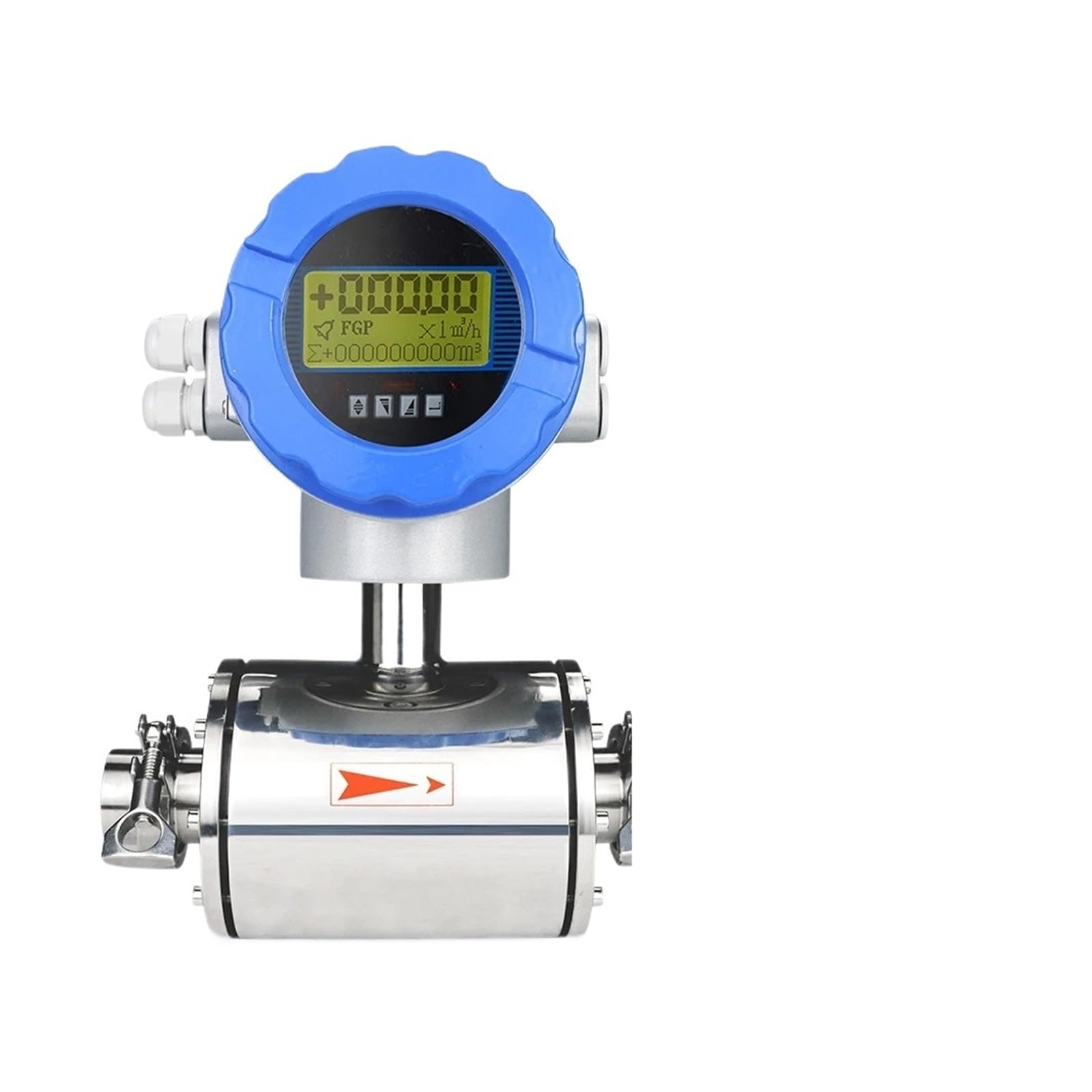 BALYDLUL Magnetic Flowmeter Stainless Steel Clamp Connection DN50 DN32 DN25 Liquid(DN20(SS304))