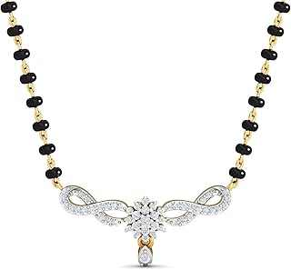 kuberbox 14K Yellow Gold Diamond Surup Pralobhit Tanmaniya Pendant-picture-33