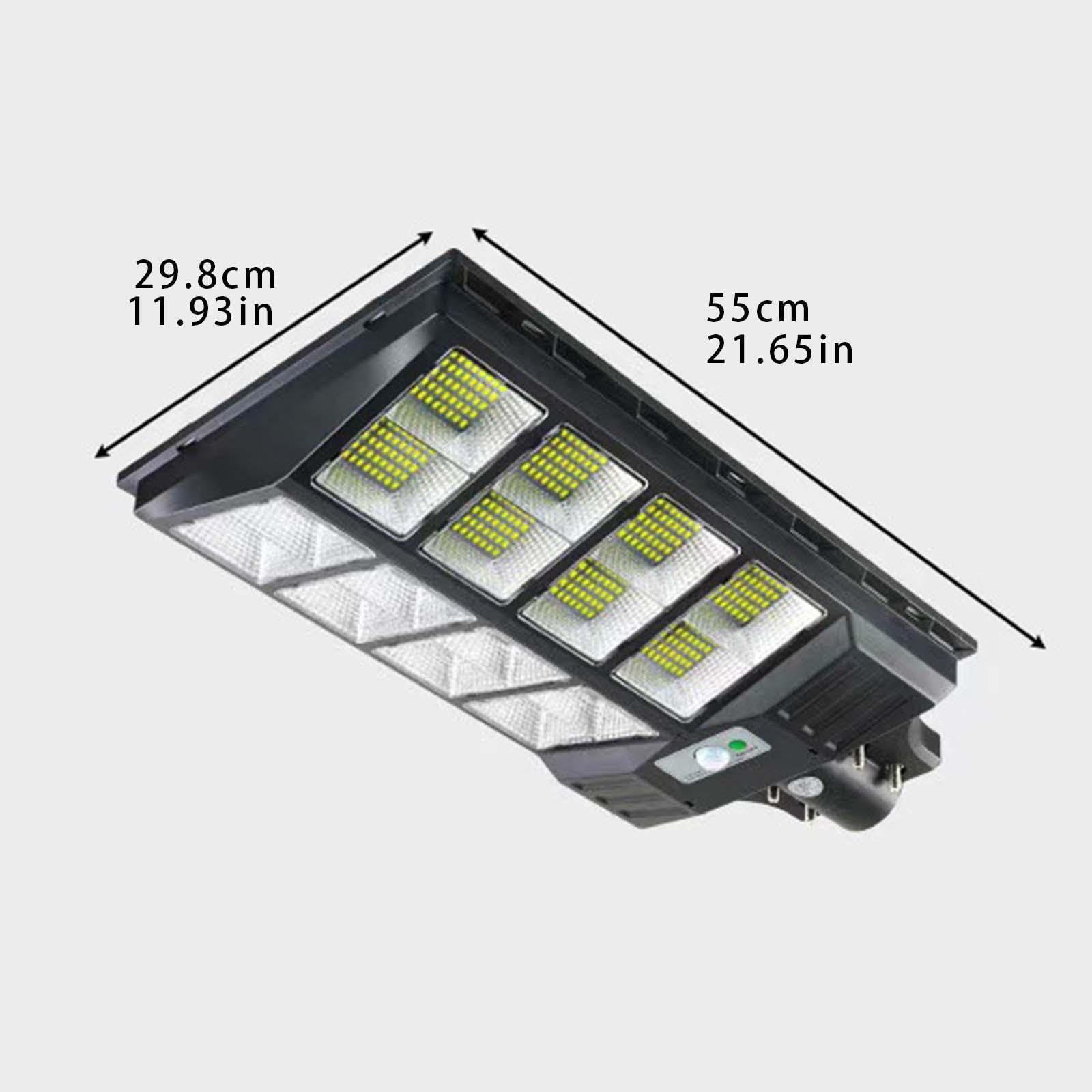 Solar LED Lampe, LED Solar Flutlicht, Dämmerung bis Morgengrauen Solar Parkplatzlicht für Hof, Parkplatz, Straße, Spielplatz, 400W