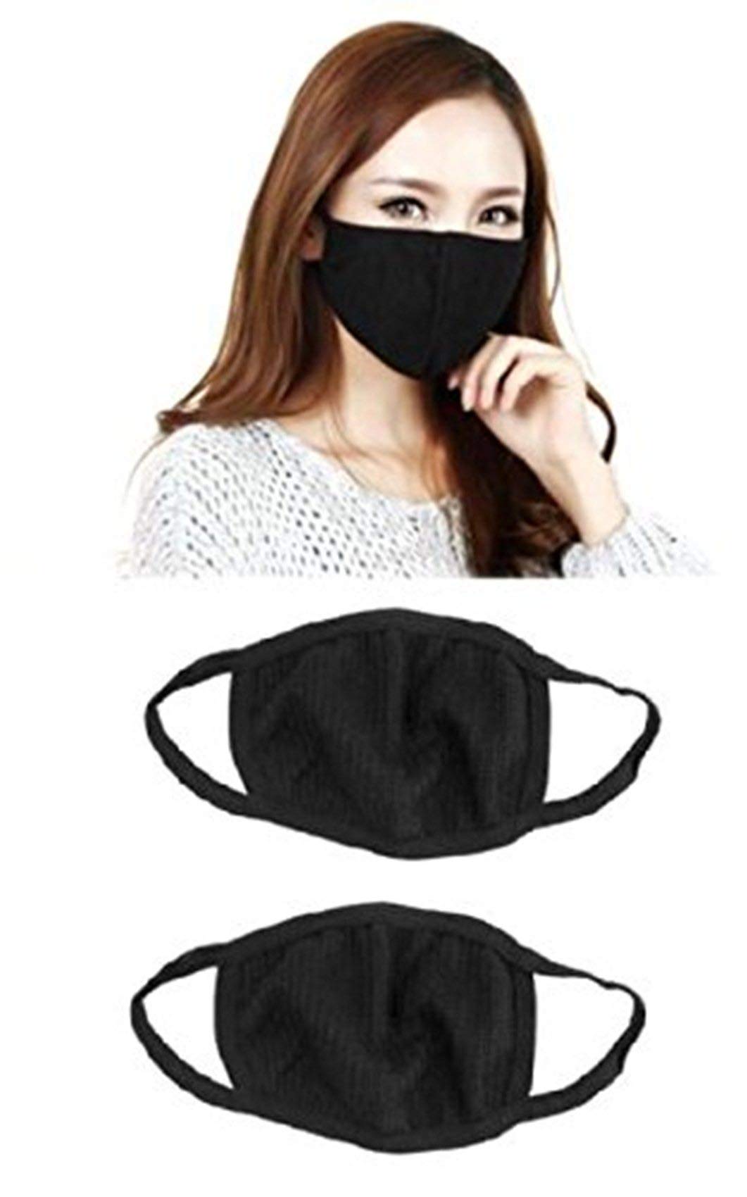 INFISPACE ® Teenager's Washable , Reusable 3-Layered Anti Pollution Face Mask for Dust , Allergy Protection (Age-sizes wise, 2, Free size Above 21 Years).