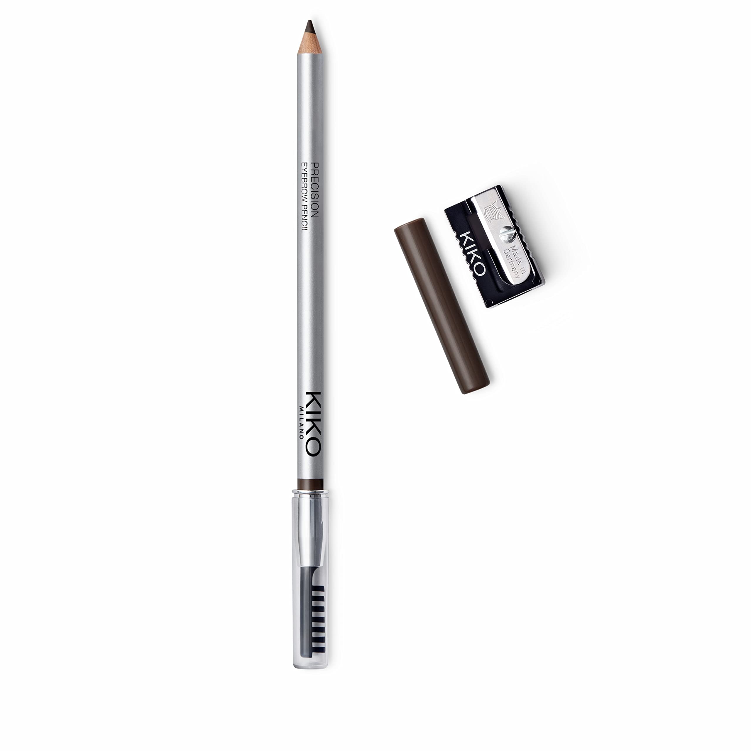 KIKO Milano Precision Eyebrow Pencil 01 | Eyebrow pencil with micro-precision hard formula and separator comb