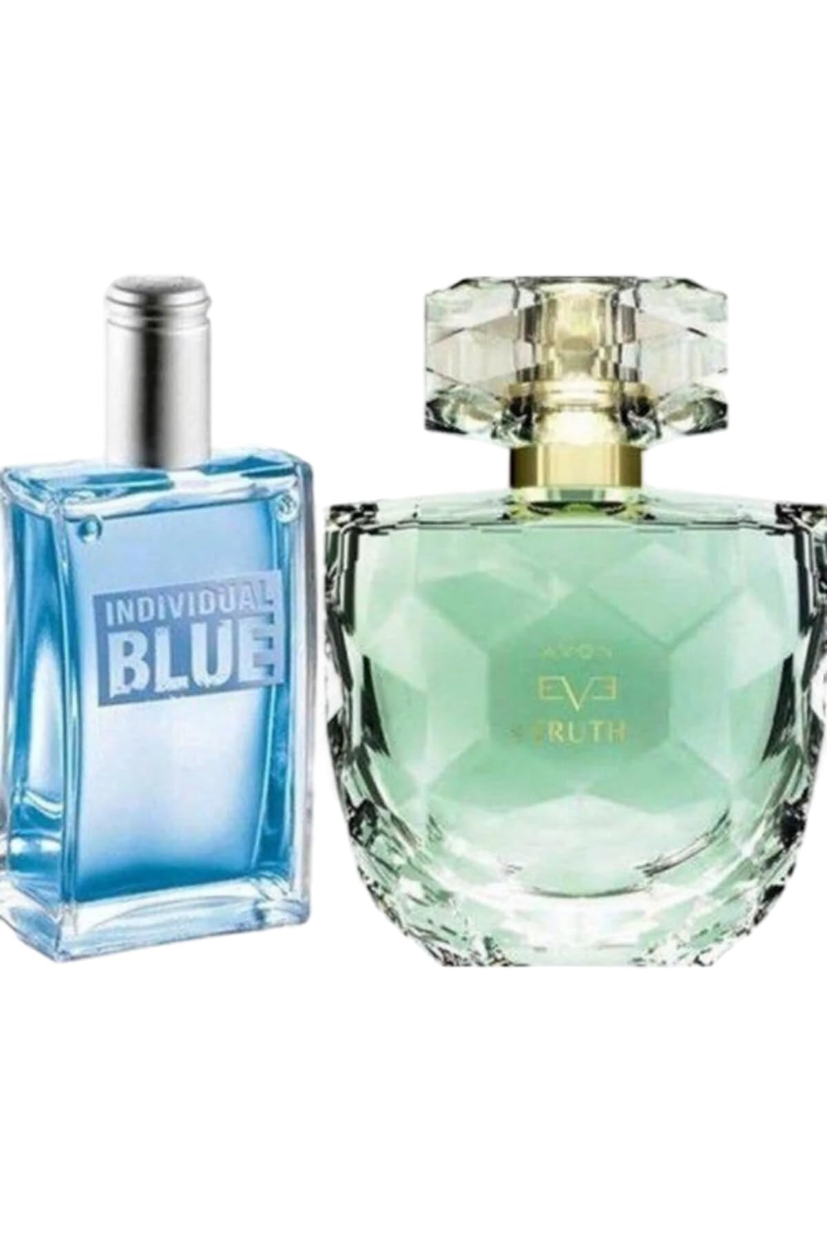 AVON Individual Blue 100 ml Erkek EDT + Eve Truth 50 ml Kadın EDP Parfüm Seti