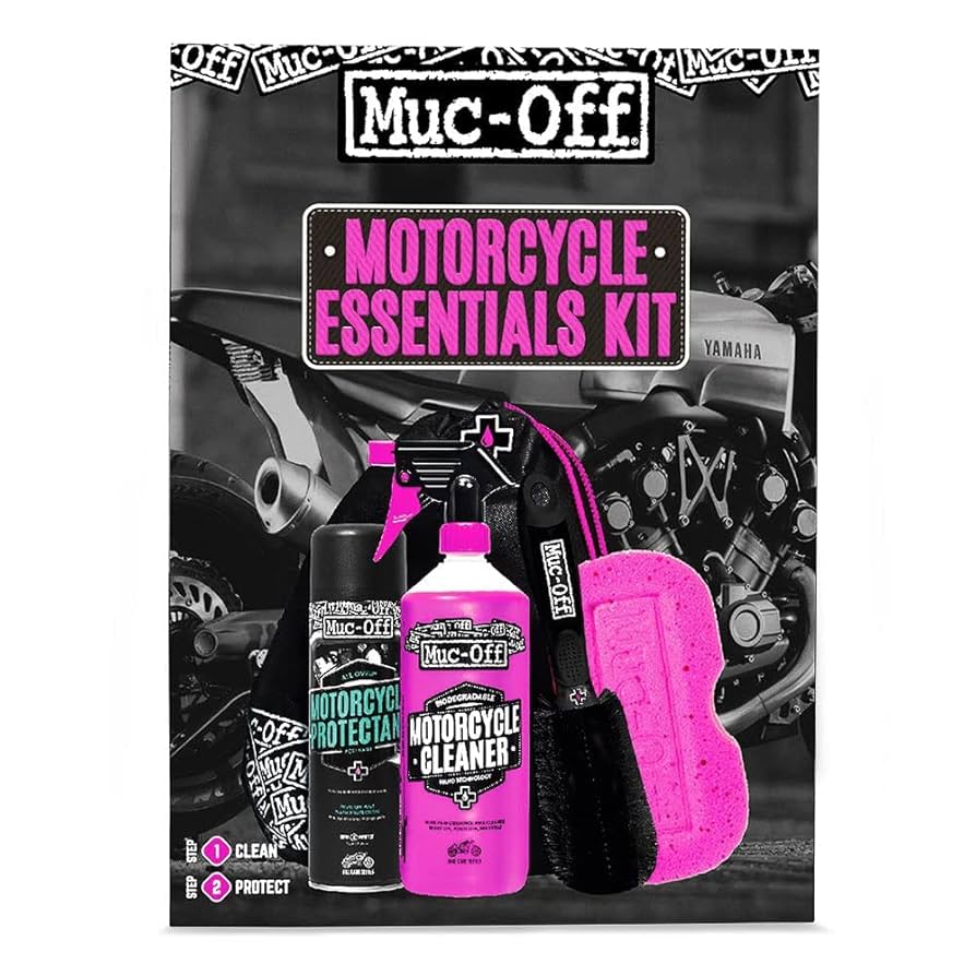 Amazon | #636 MUC-OFF バイク用 Motorcycle Essentials Kit