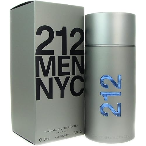 212 by Carolina Herrera for men Eau De Toilette 3.4 Ounce