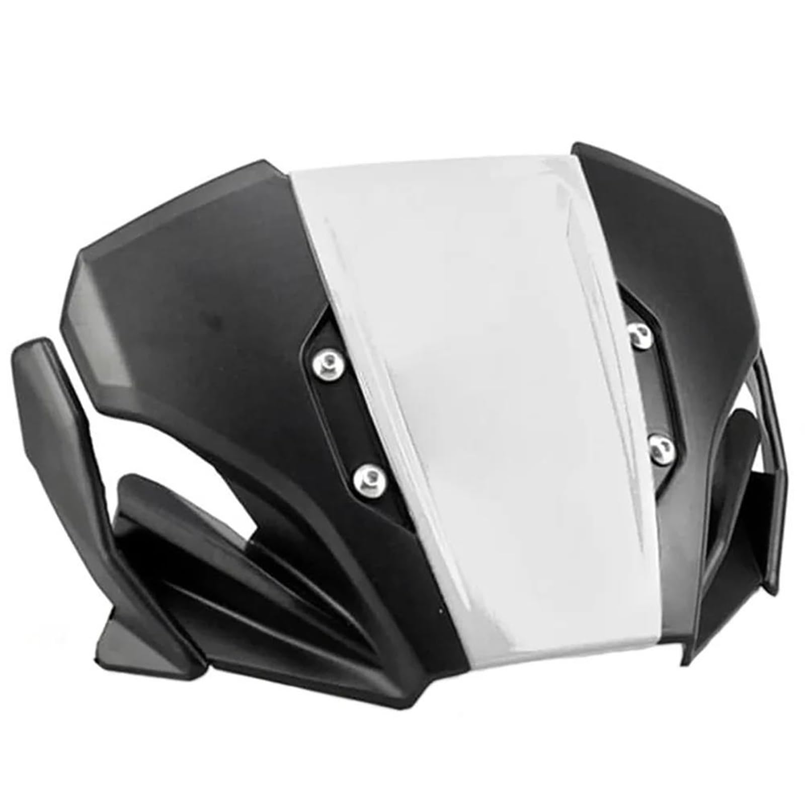 Copertura Deflettore Per Triumph Per Trident 660 2018-2024 Parabrezza Per Moto Deflettori Antivento Parabrezza Accessori Per Moto Deflettore(Argento)