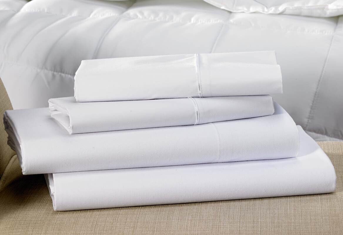 Hilton Hampton Inn Hotels Exclusive White Sheets Set (KING