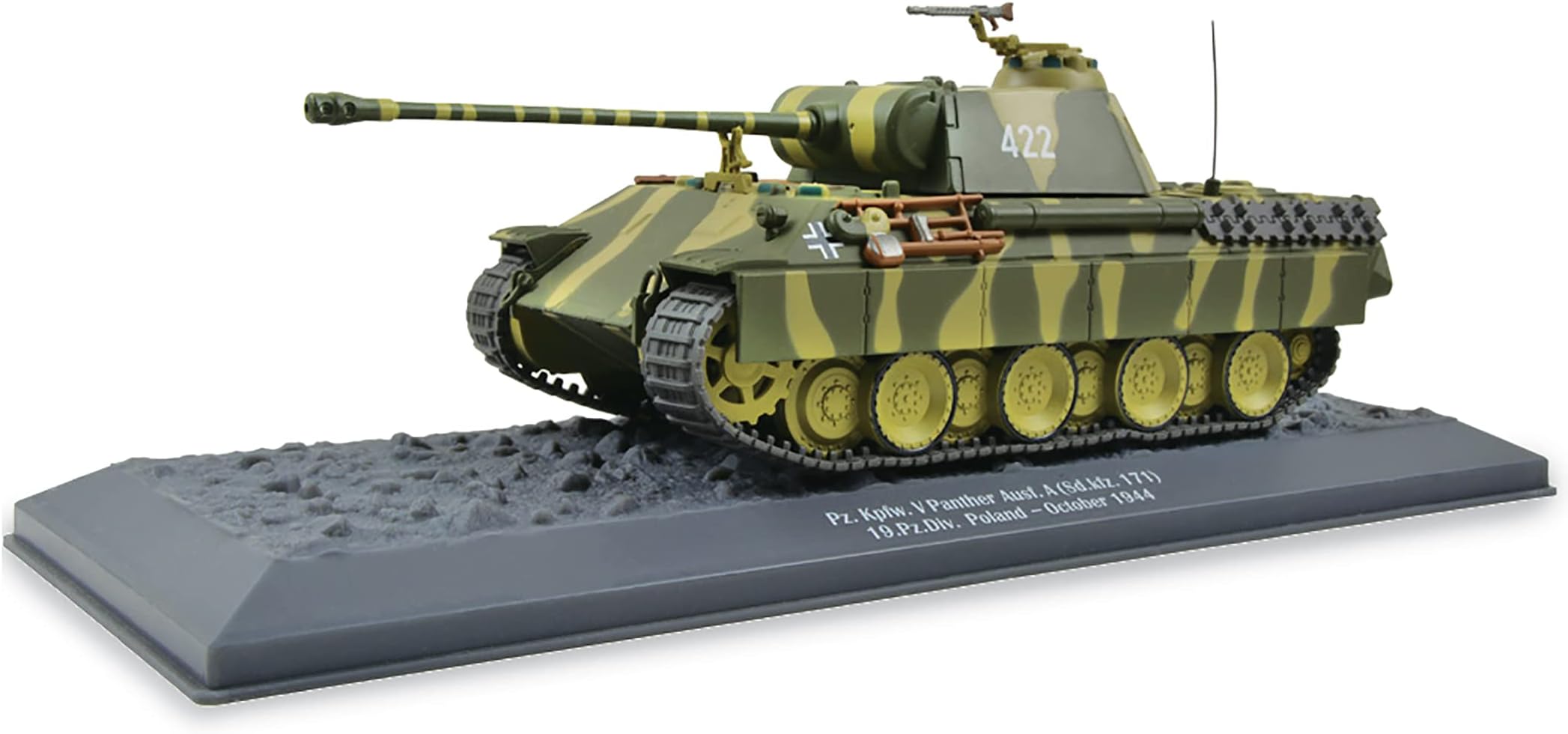 Collections EtcCollectible Scale Die-Cast Model 1944 German Panther Tank