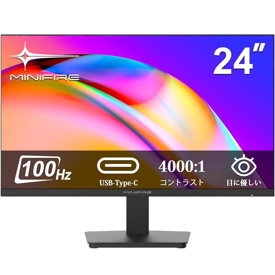 Amazon.co.jp: Minifire 24インチ モニター PC ディスプレイ