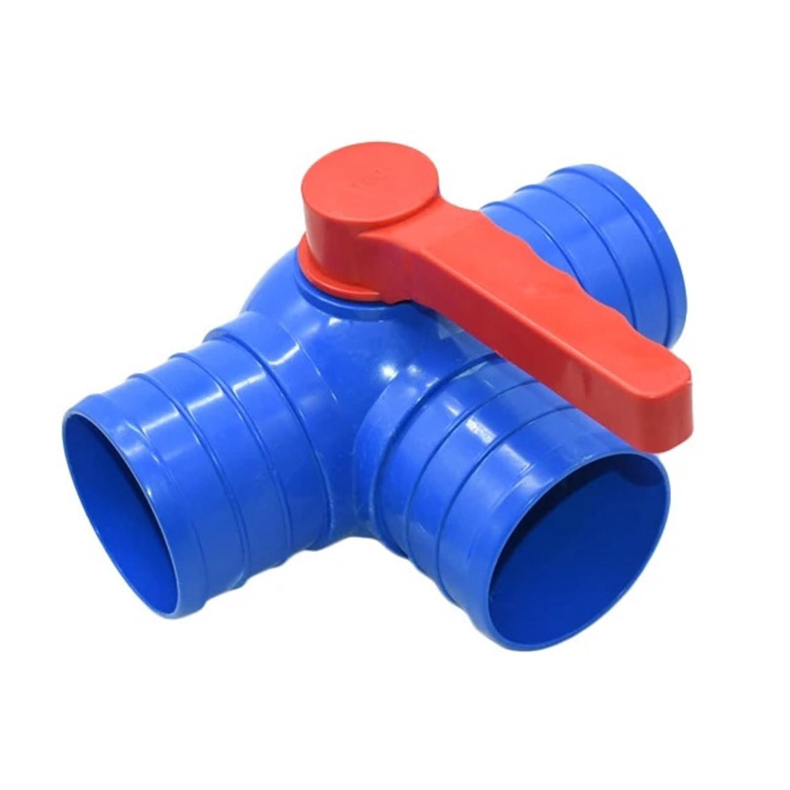 Connettore for tubo flessibile a nastro for acqua, rubinetto, raccordo a T, valvola di intercettazione dritta, for irrigazione a sfera(14.5-5cm)